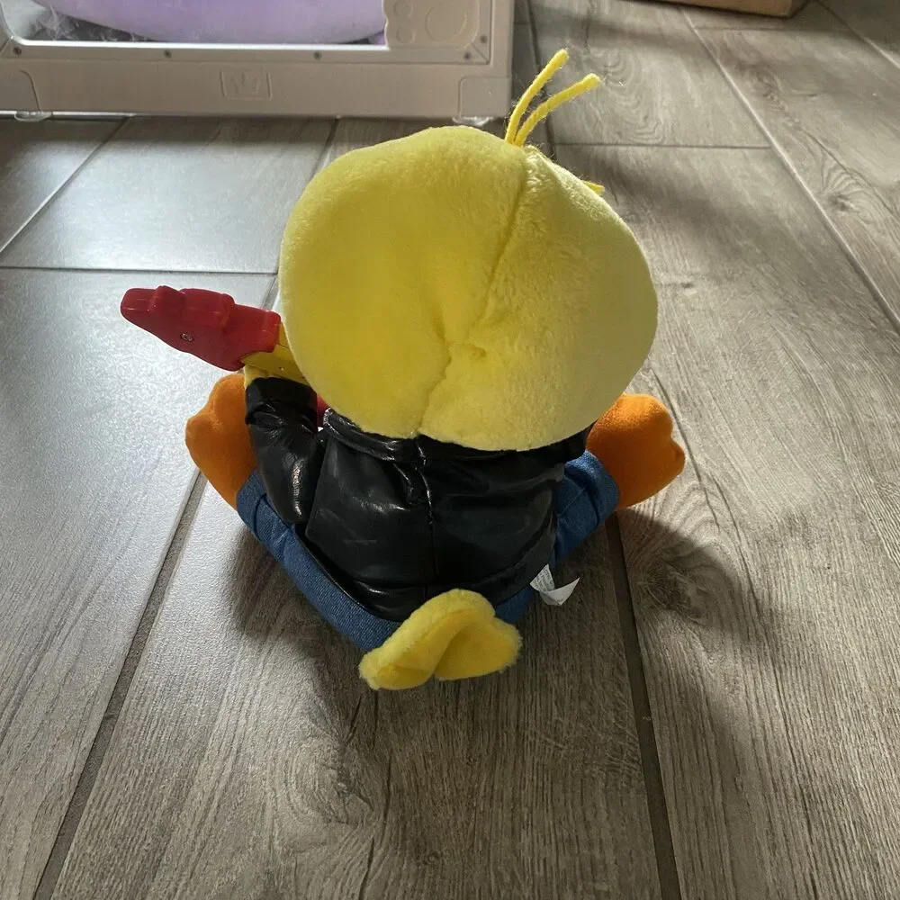 SESAME STREET plush interactive Rock & Roll Big Bird moving toy w/ guitar 2001